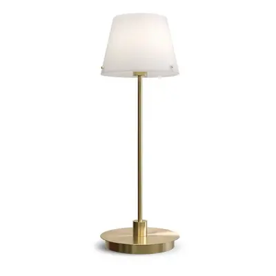 Gil il Grande Bordlampe Satin/Brass Herstal - Stue - Metal