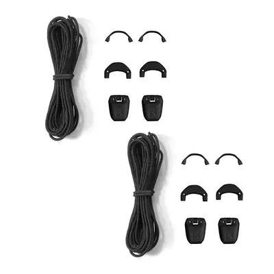 Salomon Quicklace snørebånd Black M