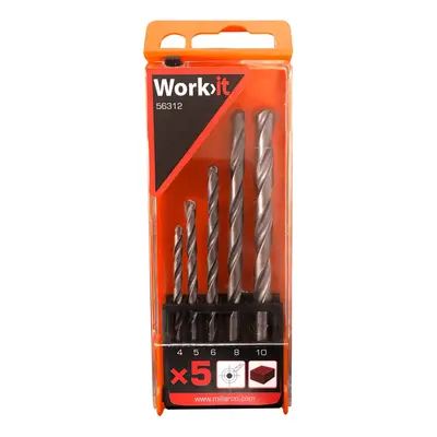 Work it by millarco® beton og murborsæt Ø4-5-6-8-10 mm