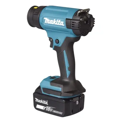 Makita DHG181ZJ - Varmepistol - ledningfri - 120 - 200 l/min - intet batteri, ingen oplader - 18 V