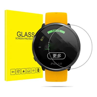 2-pak HD hærdet glasskærmbeskyttelse til Polar Ignite 2