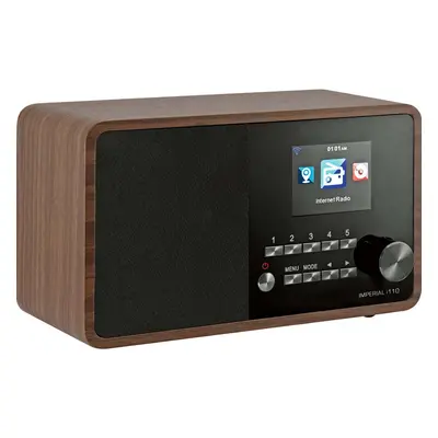 Imperial - i110 WLAN internetradio med medieafspillerfunktion i trælook - 22-320-00