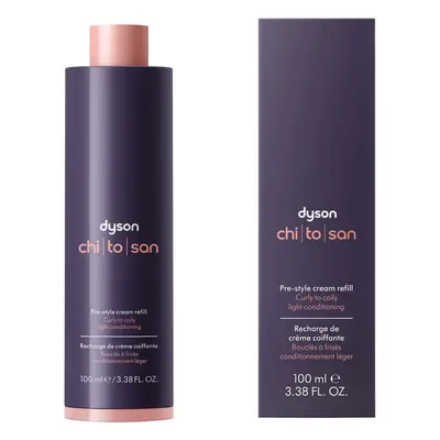 Dyson Chitosan™ Pre-style cream refill curly to coily light conditioning