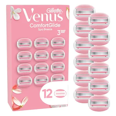 Gillette Venus ComfortGlide Spa Breeze Barberblade 12-pack