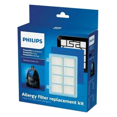 Philips FC8010 - Filtersæt - til støvsugere - for PowerPro Active FC9552, FC9553, FC9555, FC9556  PowerPro Compact FC9328, FC932