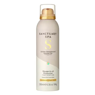 Sanctuary Spa Golden Sandalwood Fugtgivende skum med nærende effekt 200 ml