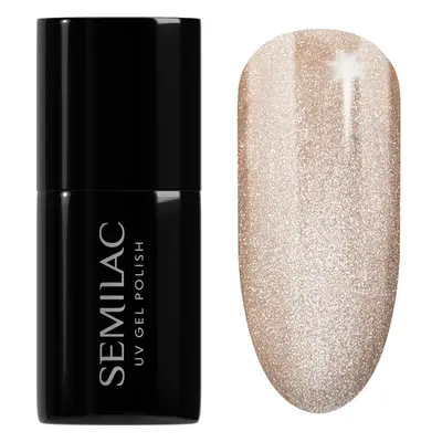 Semilac UV Hybrid Gloss GALA Geleneglelak til UV/LED hærdning Skygge 661 Linen Gloss 7 ml