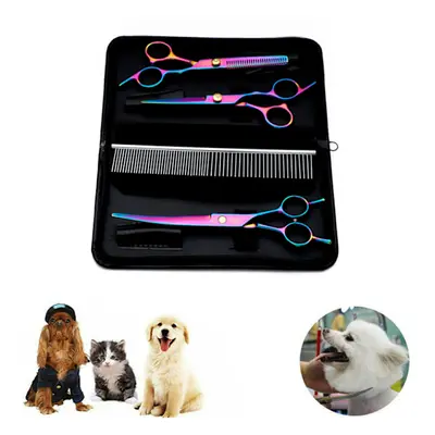 Professionel kæledyrsaksesæt 4 stk MultiColor