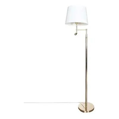 By Rydéns - Orlando Gulvlampe Brass/White
