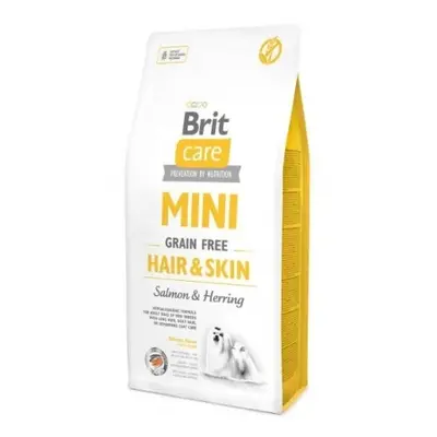 BRIT Care Mini Hair&Skin Salmon&Herring tørfoder til hunde 7 kg