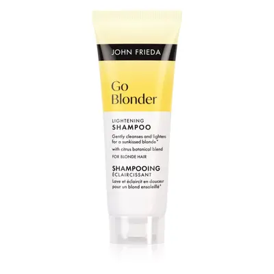 John Frieda Go Blonder Lightening Shampoo Lysnende shampoo til lyst hår 75 ml
