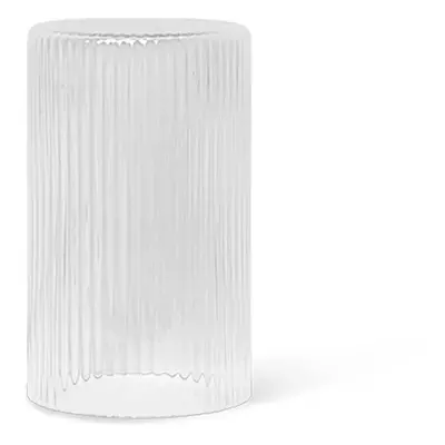 Ferm Living Ripple låg til karaffel Clear