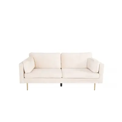 Boom sofa 3 personers velour beige