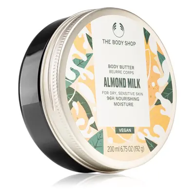 The Body Shop Almond Milk Body Butter Nærende kropssmør Til tør og sensitiv hud 200 ml