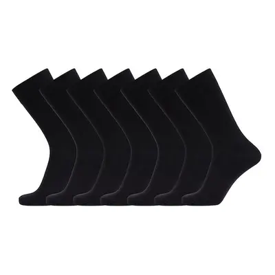 JBS Strømper 7P Bamboo Socks Sort Str 41/44