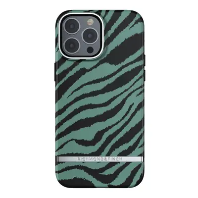 Richmond & Finch iPhone 13 Pro Max Freedom-etui, Emerald Zebra