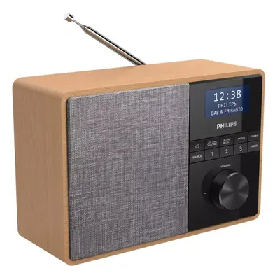 Philips | TAR5505 - DAB bærbar radio - 5 Watt - lyst træ