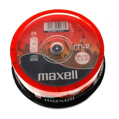 Maxell CD-R 700MB, 52x, CD-R, 120 mm, 700 MB, 25 stk