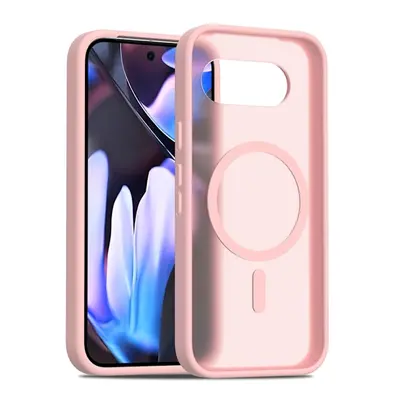 SKALO Google Pixel 9a Skin-touch Hybrid Cover - Pink