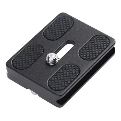 PU50 Kamera stativ monteringsplade Quick release plade til DSLR kamera Black