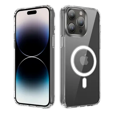 iPhone 13 Pro Max Cover MagSafe Transparent - Perfekt beskyttelse til forside og bagside