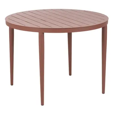 Brafab Bigby spisebord Zin Red, Ø100 cm