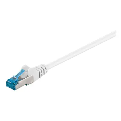Goobay CAT 6a S/FTP CU 0,5m White