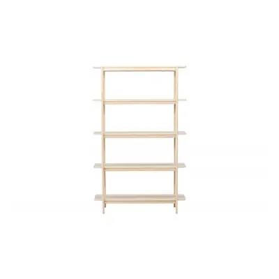 Heim reol 190cm 5 hylder whitewash