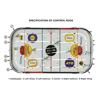 STIGA Control rod Hockey Game