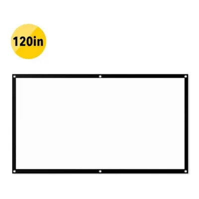 Projektionsskærm 120 tommer 4:3 til projektor