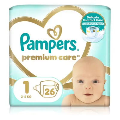Pampers Premium Care Size 1 engangsbleer 2-5 kg 26 stk.