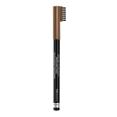 Rimmel Brow This Way Øjenbrynsblyant med børste Skygge 006 Brunette 1,4 g