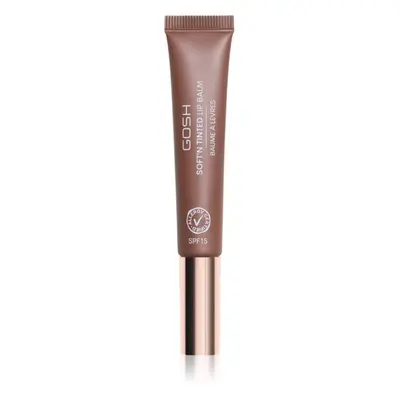 GOSH COPENHAGEN Soft`n Tinted Farvet læbepomade SPF 15 Skygge 010 Espresso Martini 8 ml