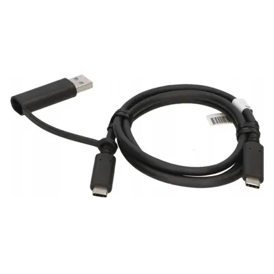Lenovo USB-C til USB-C kabel USB-C - USB-C 1 m sort (USB-C-kabel m. dongle TP)