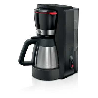 Bosch TKA5M253, Dråbe kaffemaskine, 1,1 L, Malet kaffe, 1000 W, Sort
