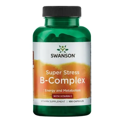 Super Stress B-kompleks med C-vitamin - 100 kapsler