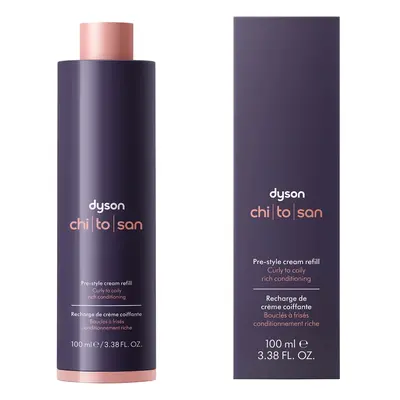 Dyson Chitosan™ Pre-style cream curly to coily refill rich conditioning