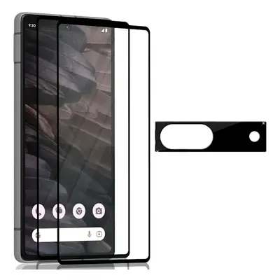 2-Pack Google Pixel 7A Skærmbeskyttelse & 1-Pack linsebeskyttelse - Hærdet Glas 9H - Super kvali