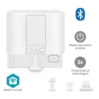 Nedis - SmartLife Finger Robot | CR2 | 1000 mAh | Bluetooth® | Tre slags fingre - BTSFR10WT