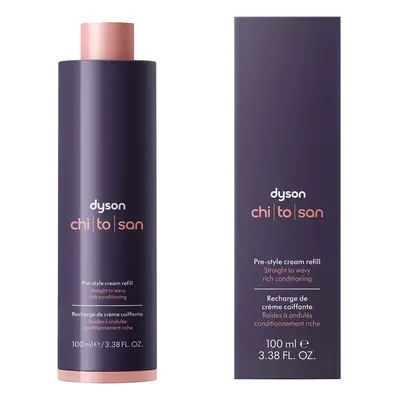 Dyson Chitosan™ Pre-style cream refill straight to wavy rich conditioning