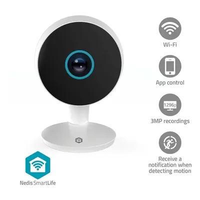 SmartLife Indendørs Kamera | 3MP Full HD 1296p