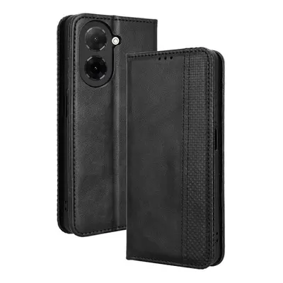 Til Xiaomi Redmi A5 4G Stand Phone Case Fuld Protection Pung Cover - Sort