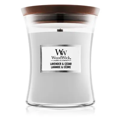 Yankee Candle WoodWick Medium Hourglass - Lavendel & Ceder