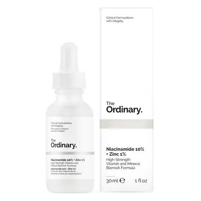 The Ordinary Niacinamide 10% + Zinc 1% Lysende ansigtsserum 30 ml