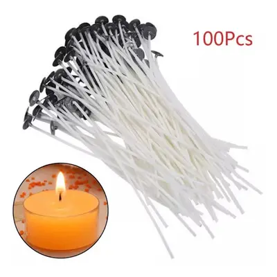 Voksede lysvæger (20 cm) 100 stk Hvid