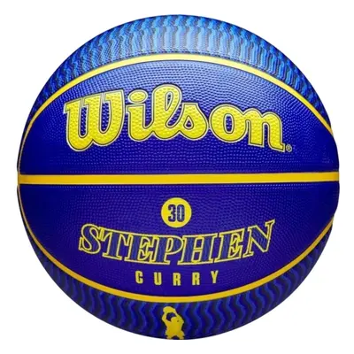 Wilson NBA Player Icon Outdoor Basketball Stephen Curry Size 7 - Unisex - Ball Wilson - Blue - WZ4006101XB7 - Size: 7