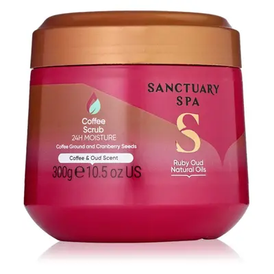 Sanctuary Spa Ruby Oud Kaffe kropsskrub 300 ml