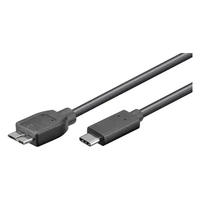 Micro-USB til USB-C - 1 m