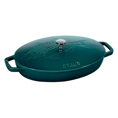 STAUB La Mer oval gryde, tre lag emalje 32 cm