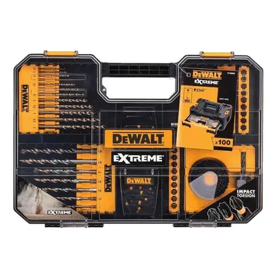 DeWALT DT70620T-QZ, Bore vejledning, Beton, Metal, Sten, Træ, Metal, Plast, Sort, Transparent, Gul, 1 stk, Ground High-Speed Ste
